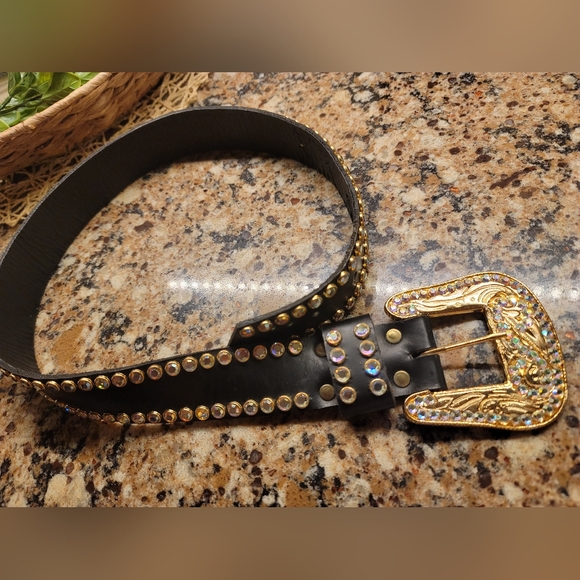 Michael Morrison Rhinestone Women's belt - Picture 5 of 7